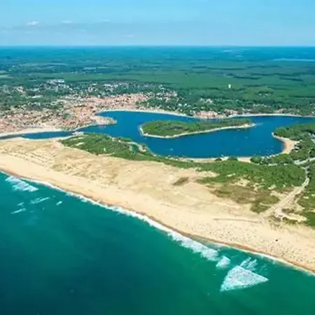 T2 Avec Loggia Et Piscine Saisonniere A Vieux-boucau - Fr-1-857-64 * Vieux-Boucau-les-Bains